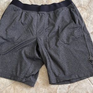 Men’s Dark Heather Gray Prana Shorts